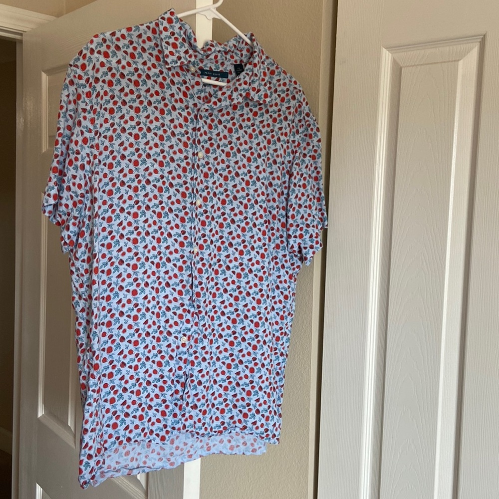 Perry Ellis Linen Shirt